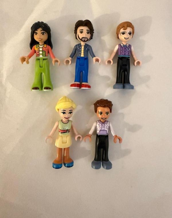 Orjinal Lego Friends Minifigür 5'li Set - Image 1