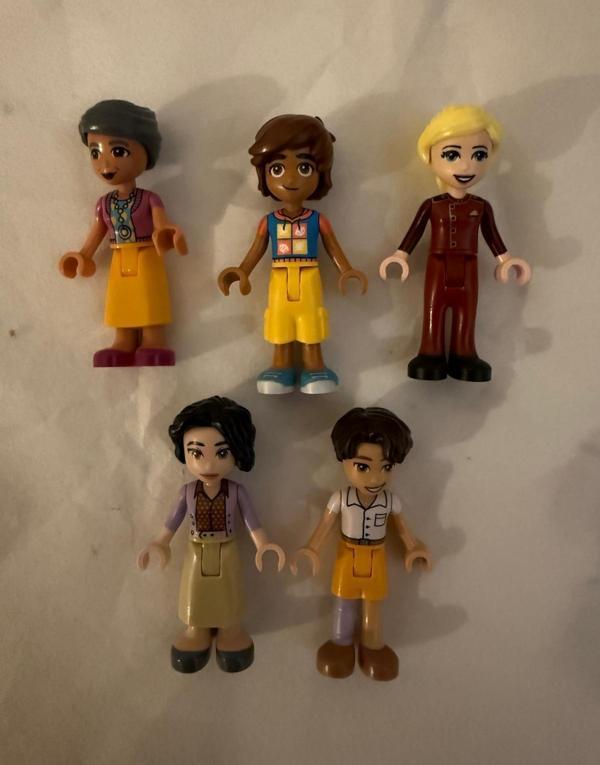 Orjinal Lego Friends Minifigür 5'li Set - Image 1