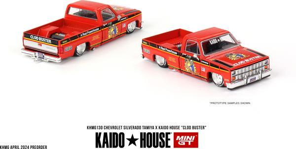 Mini GT Kaido House Chevrolet Silverado TAMIYA x KAIDO HOUSE "Clod Buster" 130 - Image 1