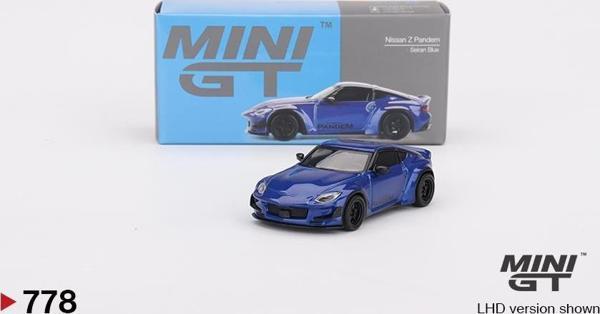 Mini GT Nissan Z Pandem Seiran Blue 778 - Image 1