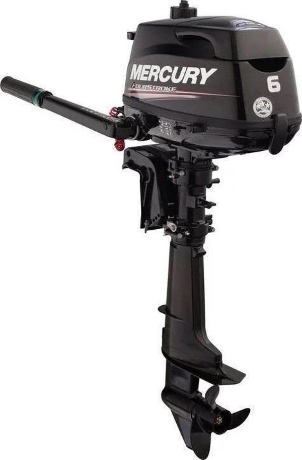 Mercury 6 HP M Kısa Şaft Manuel 4 Zamanlı Deniz Motoru - Image 1