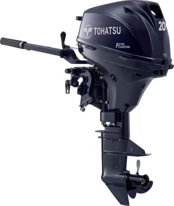 Tohatsu MFS 20E S Kısa Şaft Manuel 4 Zamanlı Deniz Motoru - Image 1