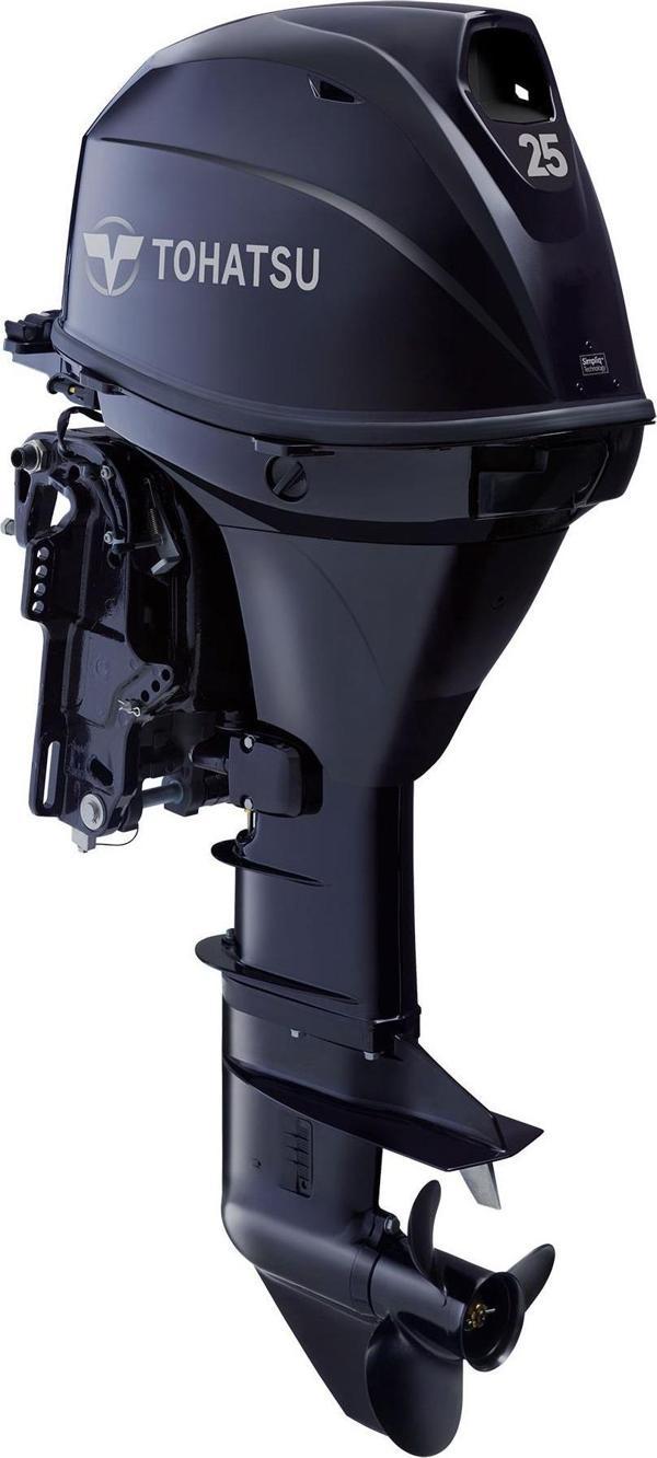 Tohatsu MFS 25 DETL Uzun Şaft Marşlı Trimli  4 Zamanlı Deniz Motoru - Image 1
