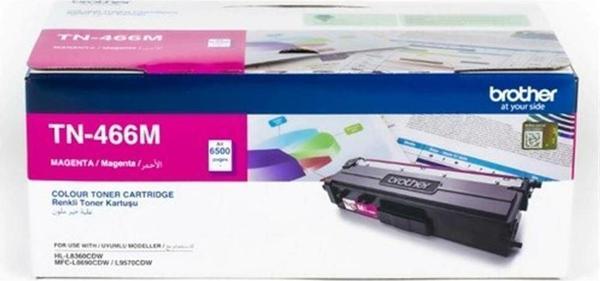 Brother Tn-466M 6.500 Sayfa Kapasiteli Magenta Kırmızı Toner Hl-8360 Mfc-8690 - Image 1