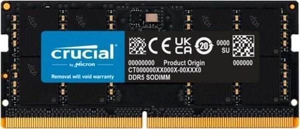 Crucial 32Gb Ddr5 4800 Sodimm Cl40 Ct32G48C40S5 Notebook Ram - Image 1