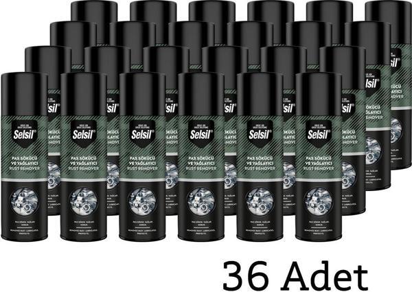 Selsil Pas Sökücü ve Yağlayıcı Sprey 200 ml - 36 Adet - Image 1