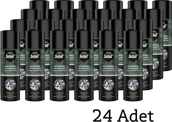 Selsil Pas Sökücü Yağlayıcı Koruyucu Sprey 400 ml 24 Adet - Image 1