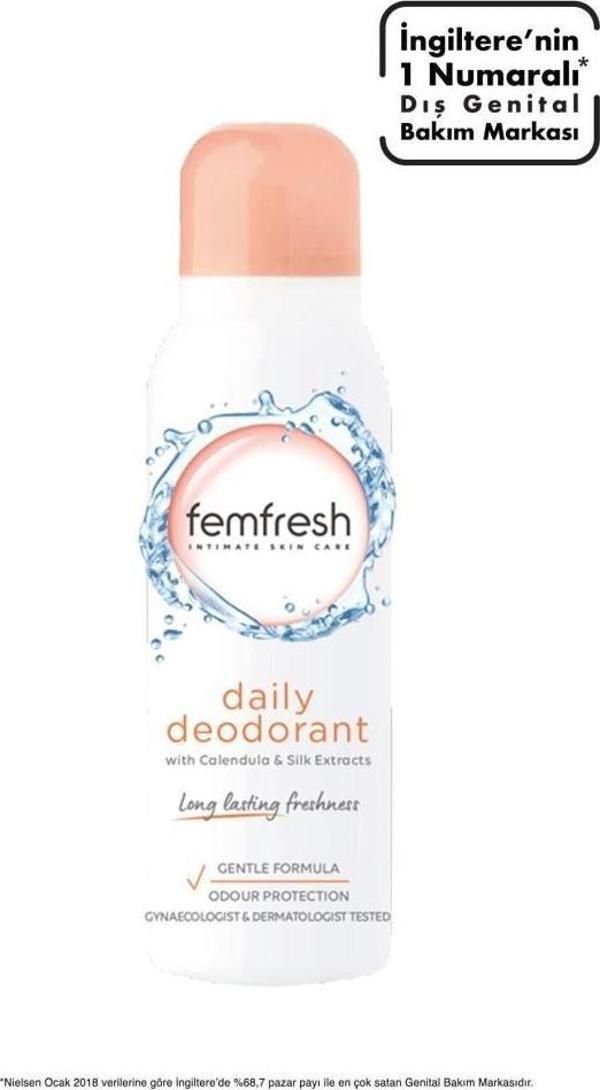 Femfresh Genital Bölge Deodorantı - Feminine Freshness Intimate Deodorant 125 Ml - Image 1