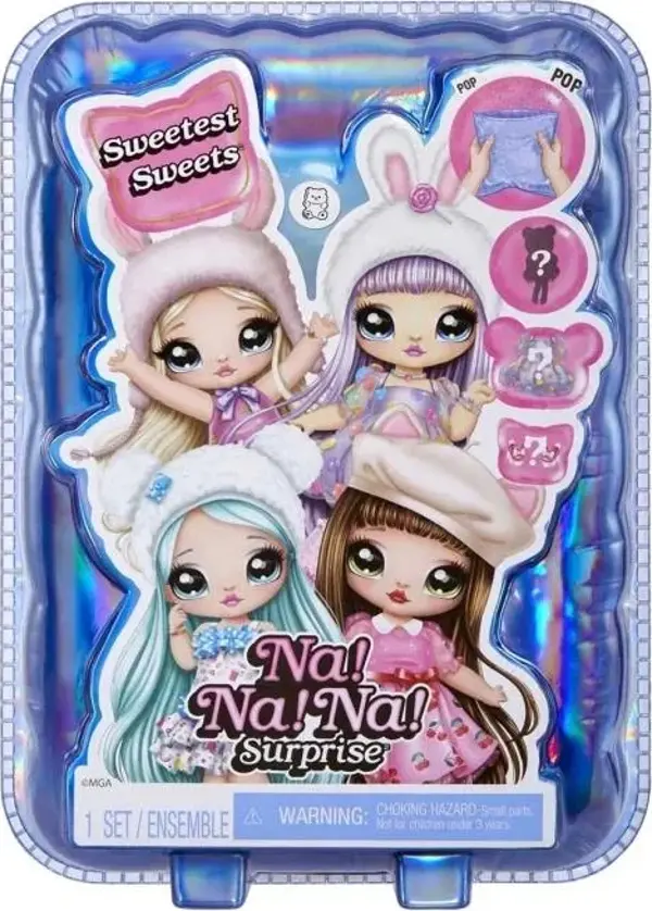 Adore Oyuncak Na! Na! Na! Surprise Sweetest Sweets Bebek Lily Lama 120124EUC - Image 1