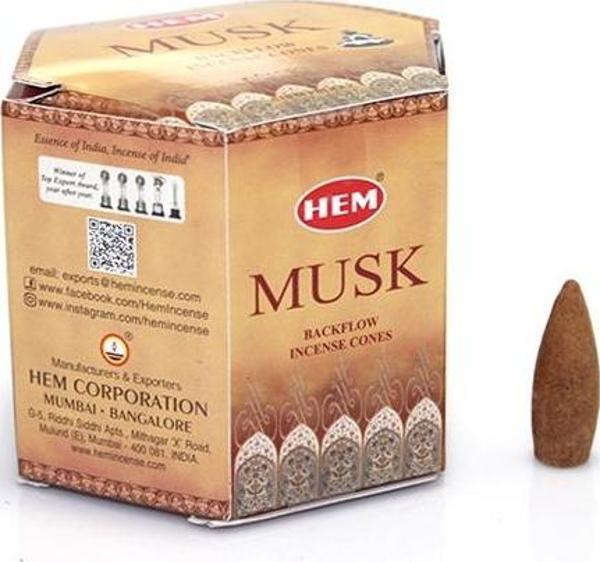 Musk Aromalı Geri Akış Tütsü ( Backflow ) - Image 1