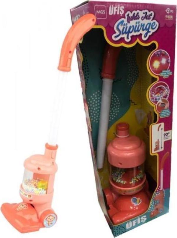 MGS OYUNCAK Oyuncak Işıklı Jet Süpürge URT-01-9257 - Image 1