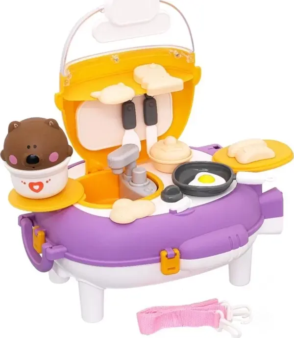 ZeyToys Elifin Sırt Çantalı Mutfağı ZEY2037 - Image 1