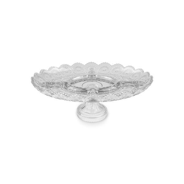 Karaca Türkan Bölmeli Kristal Cam Sunum Tabağı 36Cm - Image 1