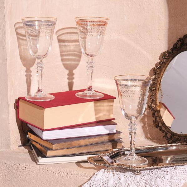 Karaca Cumhuriyet Yüzyılı İstiklal 6'lı Kadeh Seti 200 ml Kırmızı - Image 1