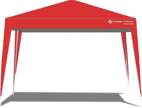 FreeCamp Palencia AND1027 240x240cm Polyester Tente-KIRMIZI - Image 1