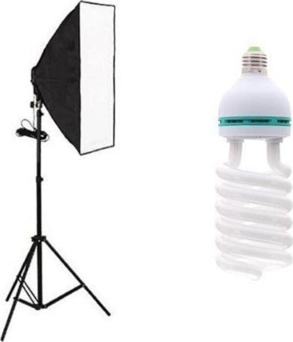 Soligor 50X70 Softbox Sürekli Işık Seti Lambalı - Image 1