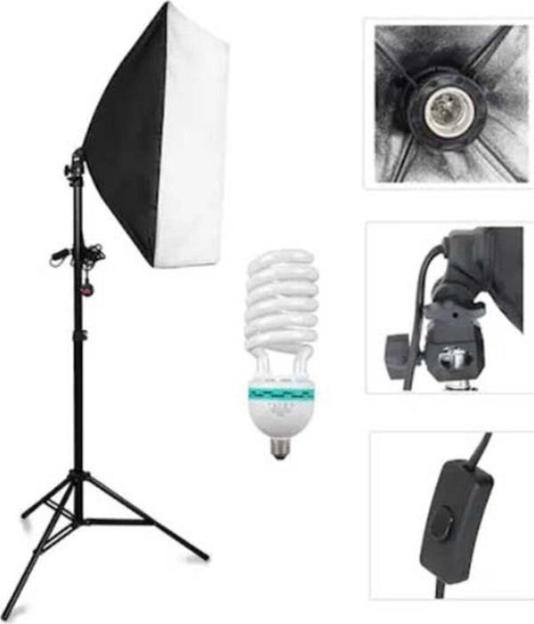 Soligor Youtube Softbox Sabit Işık 50X70Cm Lambalı - Image 1