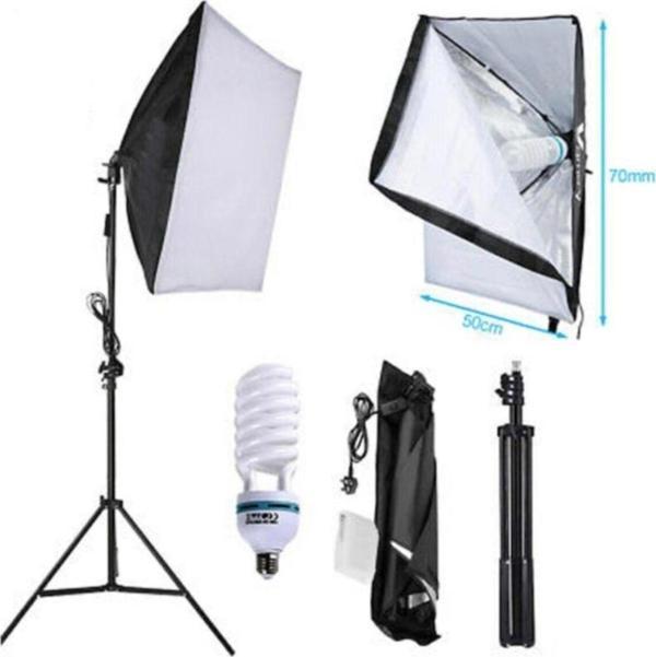 Soligor Youtube Softbox Sabit Işık 50X70Cm Lambalı - Image 1