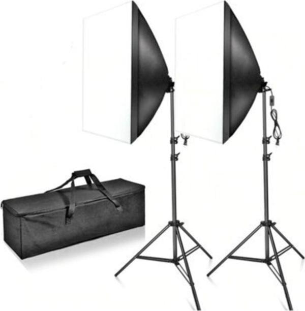 Soligor Youtube Video Ve Fotoğraf 2Li Softbox Seti Sürekli Işık - Image 1
