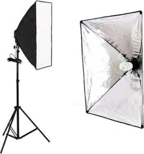 Soligor Youtuber Kit 50X70 Softbox Sürekli Video Işık - Image 1