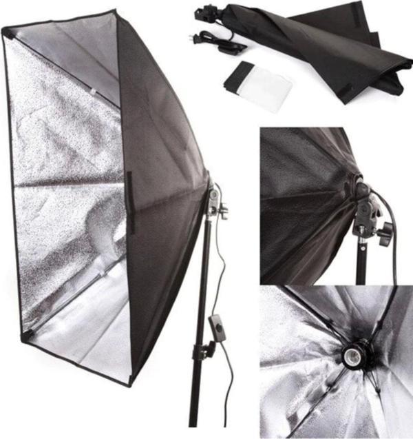 Soligor Youtuber Kit Softbox Sürekli Video Işık - Image 1