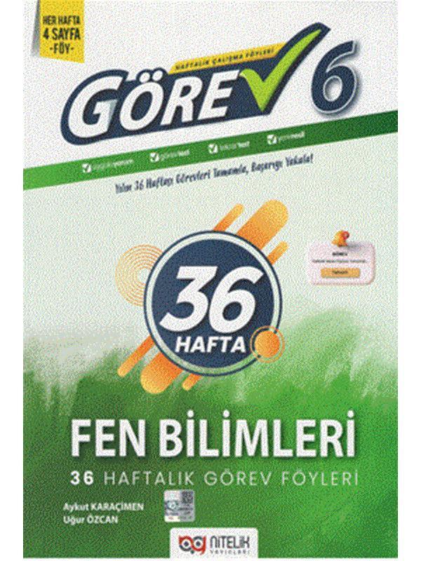 Nitelik 6.sınıf Görev Fen Bilimleri - Nitelik Yayınları - Image 1