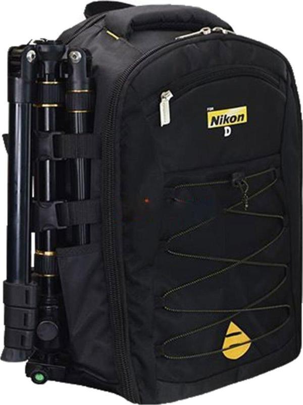 Soligor Nikon Dslr Sırt Çantası Çift Askılı Laptop Bölmeli Probag Nikon Büyük Çanta - Image 1