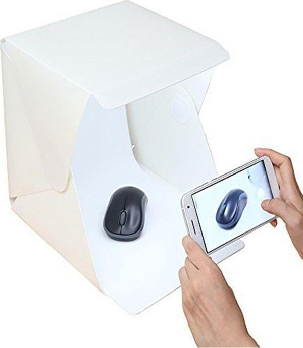 Soligor Portatif Led Işıklı Ürün Çekim Çadırı (22.6 X 23 X 24 Cm) - Image 1