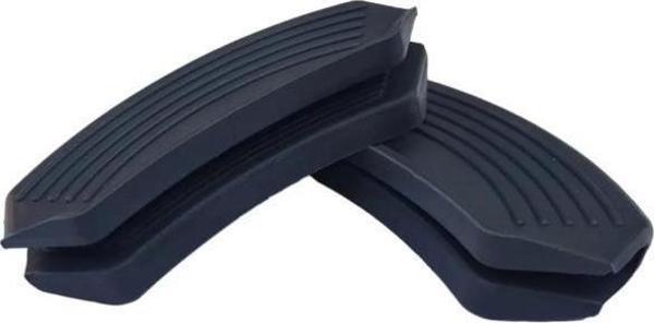 Silikon Tencere Tava Tutacağı Yanmaz Yapışmaz Tutamaç Set 9 X 4 Cm Siyah ( 1 Set 2 Adetten Oluşur ) - Image 1