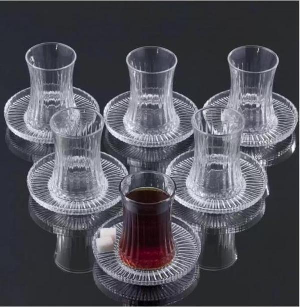 Paşabahçe 950097 Elysia 12 Parça 6 Kişilik Çay Seti - Image 1