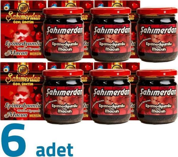 Şahımerdan Macun Özel Üretim Kırmızı Kapak Bitkisel Macunu 6X 240GR - Image 1