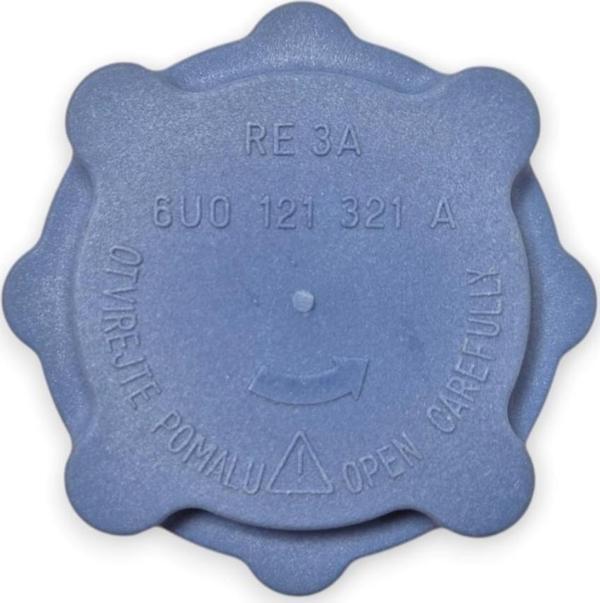 Skoda Favorit 1988-1995 Radyatör Genleşme Kabı Kapağı 6U0121321A - Image 1