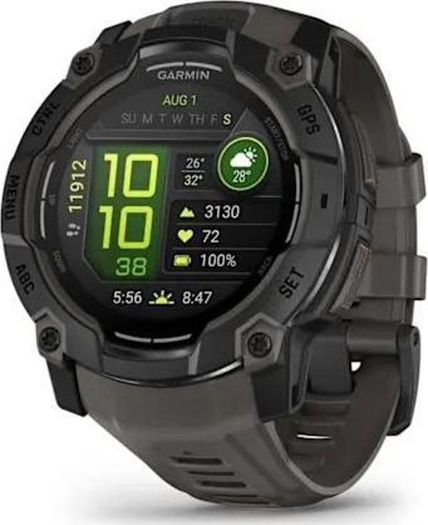 Garmin Instinct 3 – 50 mm AMOLED Kömür Siyahı - Image 1