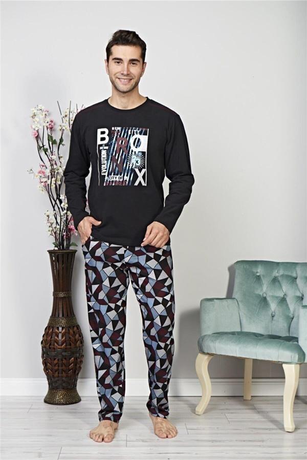 Alperi 70-03 Uzun Kol Erkek Pijama Takımı  - Image 1