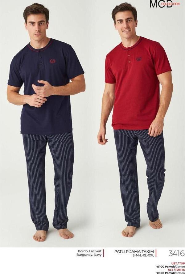 Mod Collection 3416 Erkek Pijama Takımı - Image 1