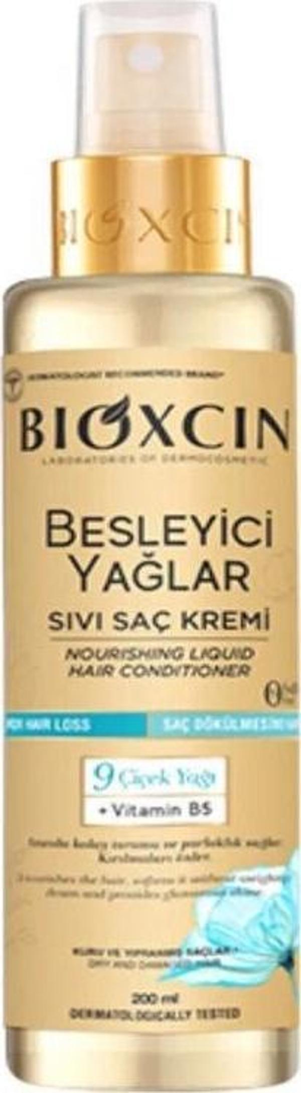 Bioxcin Besleyici Yağlar Sıvı Saç Kremi 200 ml - Image 1