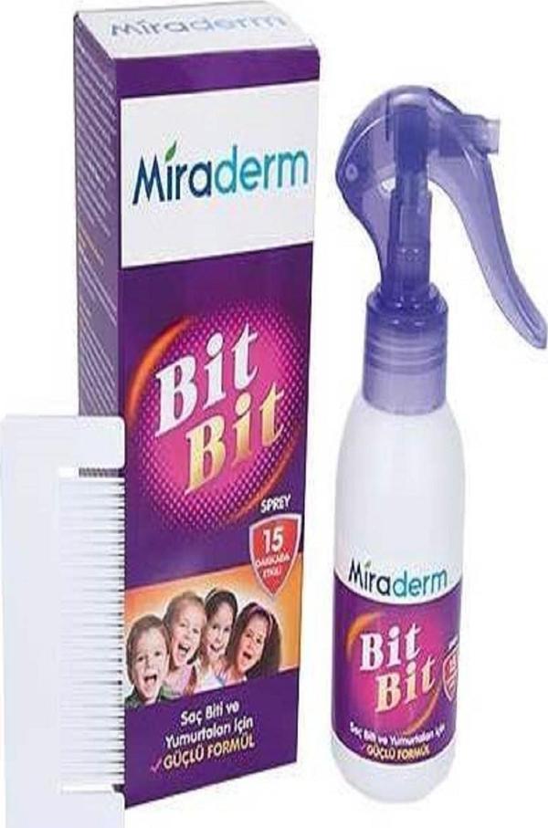 Miraderm Bit Bit Sprey Metal Tarak Hediyeli 100 Ml - Image 1