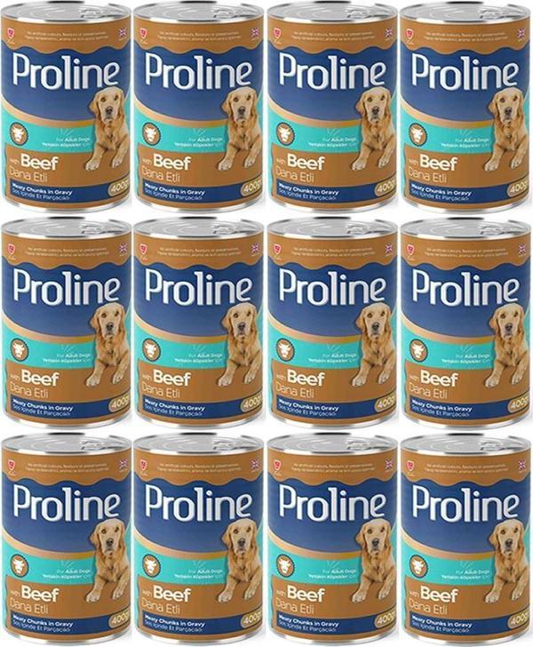 Proline Dana Etli Yetişkin Köpek Konservesi 400 Gr*12 Adet - Image 1