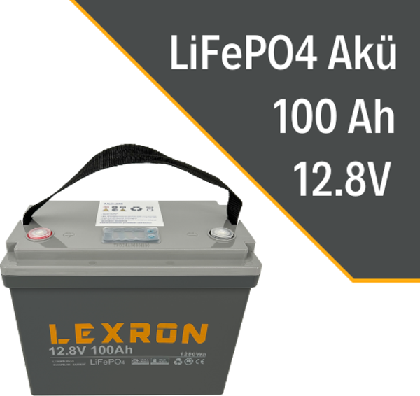 100AH 12.8V LİTYUM AKÜ - Image 1