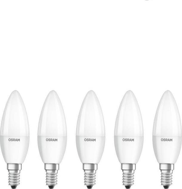 Osram 5,5W (40W) Led Mum Ampul Beyaz E14 (5 Adet) - Image 1