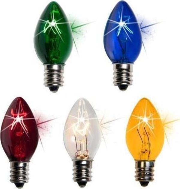 Şahnet C7 10W Renkli Parfüm Ampul E14 (5 Adet) - Image 1