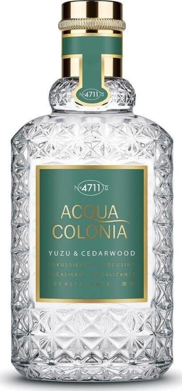 4711 Acqua Colonia Yuzu & Cedarwood EDC 100 ml Unisex Parfüm - Image 1