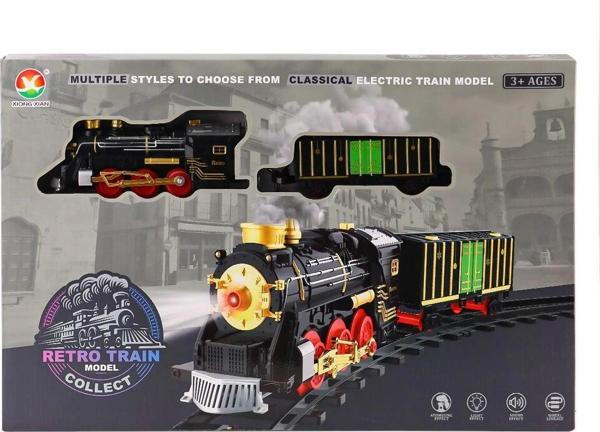 699-69A Sesli Işıklı Şarjlı Dumanlı Tren Seti -Karsan Oyuncak - Image 1