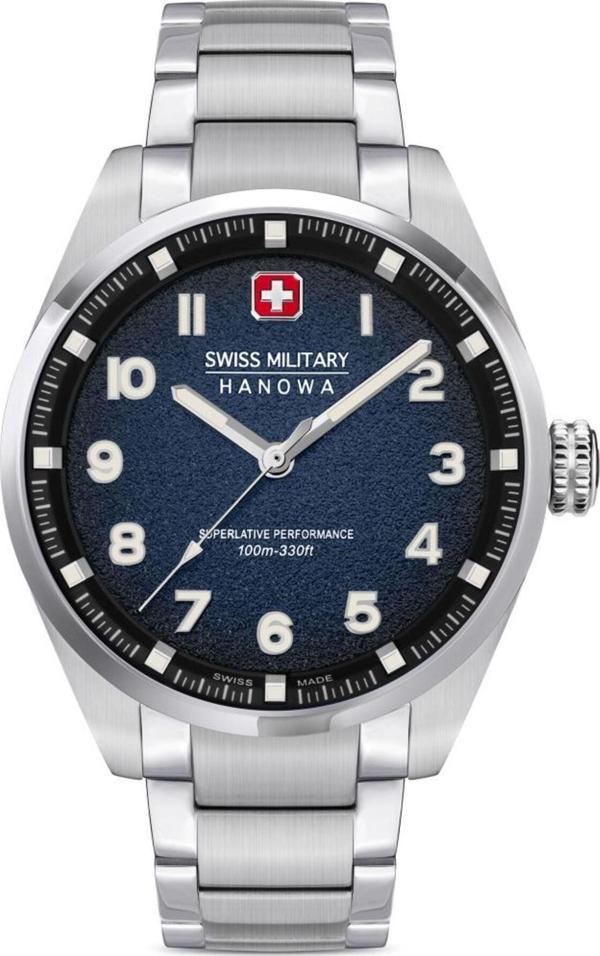 Swiss Military Çelik Kasa & Kordon Kararma Renk Atma Yapmaz Erkek Kol Saati Smwgg0001504 - Image 1
