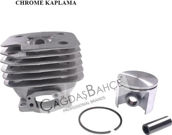 Husqvarna 268 Testere Chrome Silindir Piston Seti 50 Mm - Image 1
