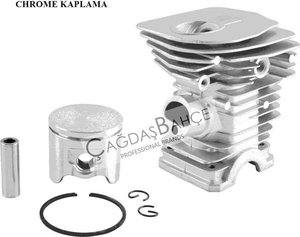 Husqvarna 345 / Jonsered 2145 Chrome Silindir Piston Seti 42 Mm - Image 1