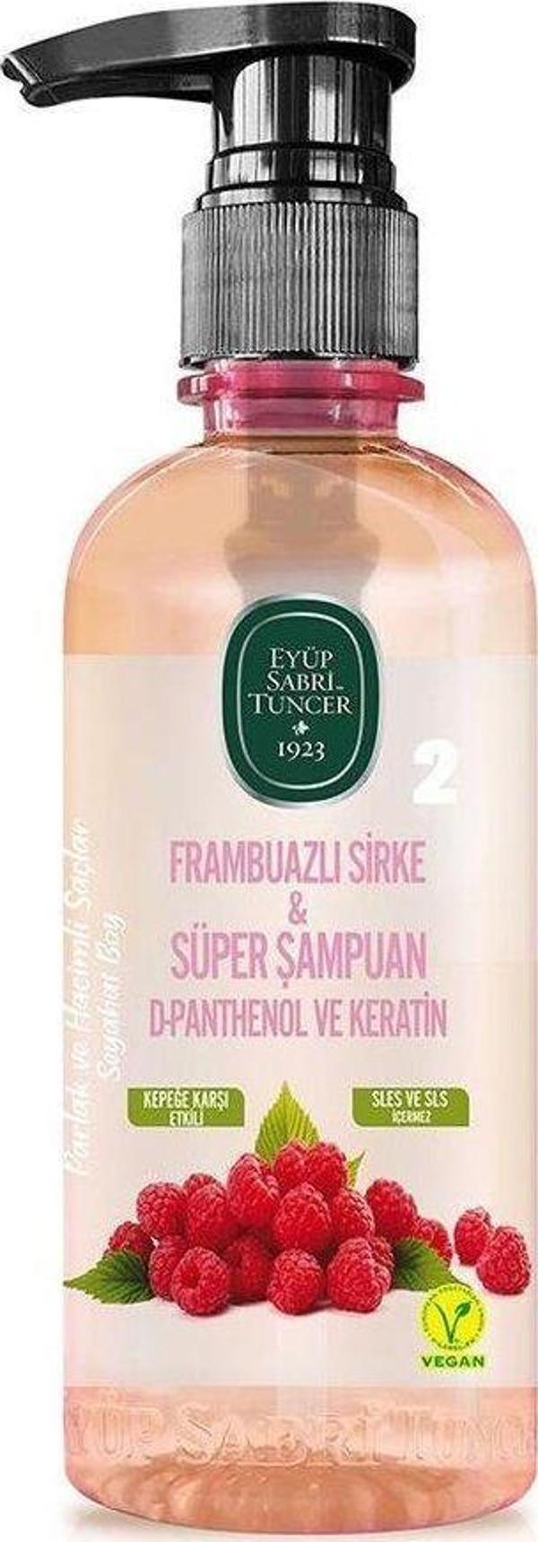Eyüp Sabri Tuncer Frambuazlı Sirke & Süper Şampuan 100 ml - Seyahat Boy X 2 Adet - Image 1