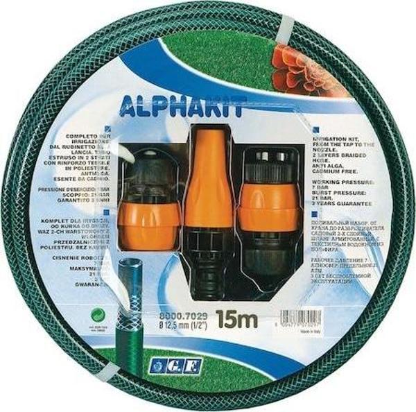 GF 7028 Alpha Adaptör Kitli Hortum Seti 1/2 15 mt - Image 1