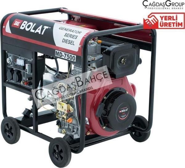 Bolat MD-7500 Dizel Marşlı Jenaratör 7.5 KWa Monofaze - Image 1