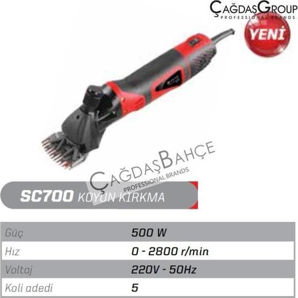 İtal SC700 Elektrikli Devirli Ayarlı Koyun Kırkma Makinesi 500W - Image 1